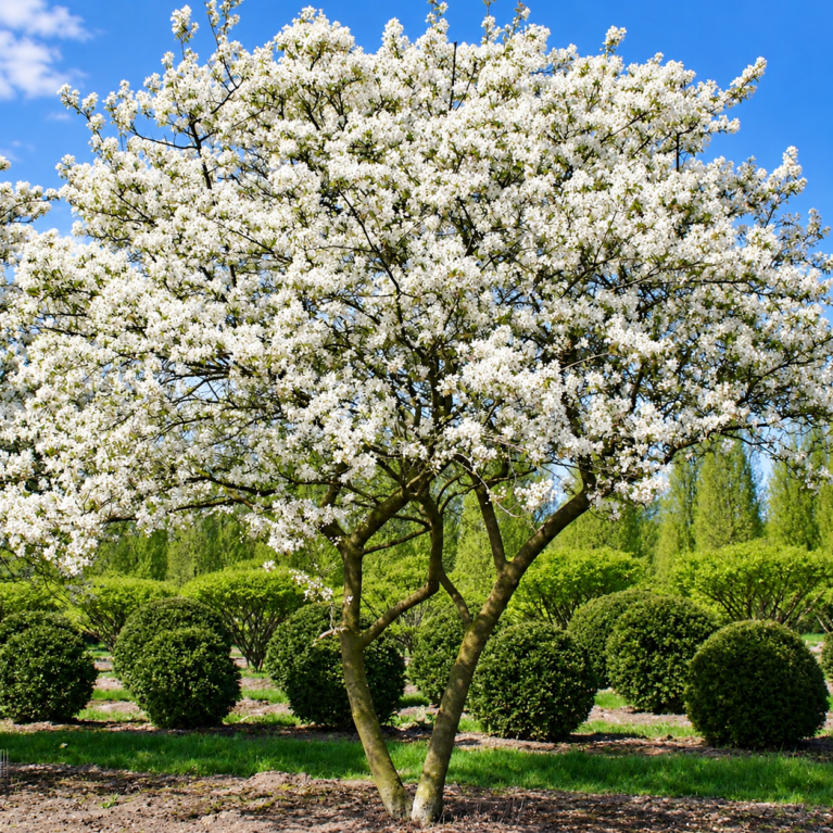 Muchovník Lamarckov – viackmeň (Amelanchier lamarckii)